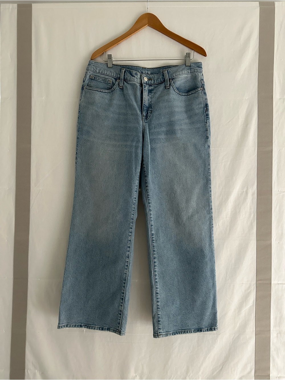 NWT J. Crew Light Blue Wide-Leg Jeans